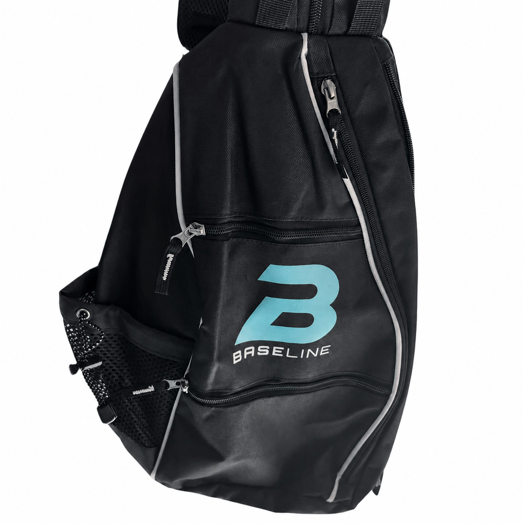 Baseline Pickleball Paddle Bag Backpack – Fits 2 Paddles | Court Carry Bag
