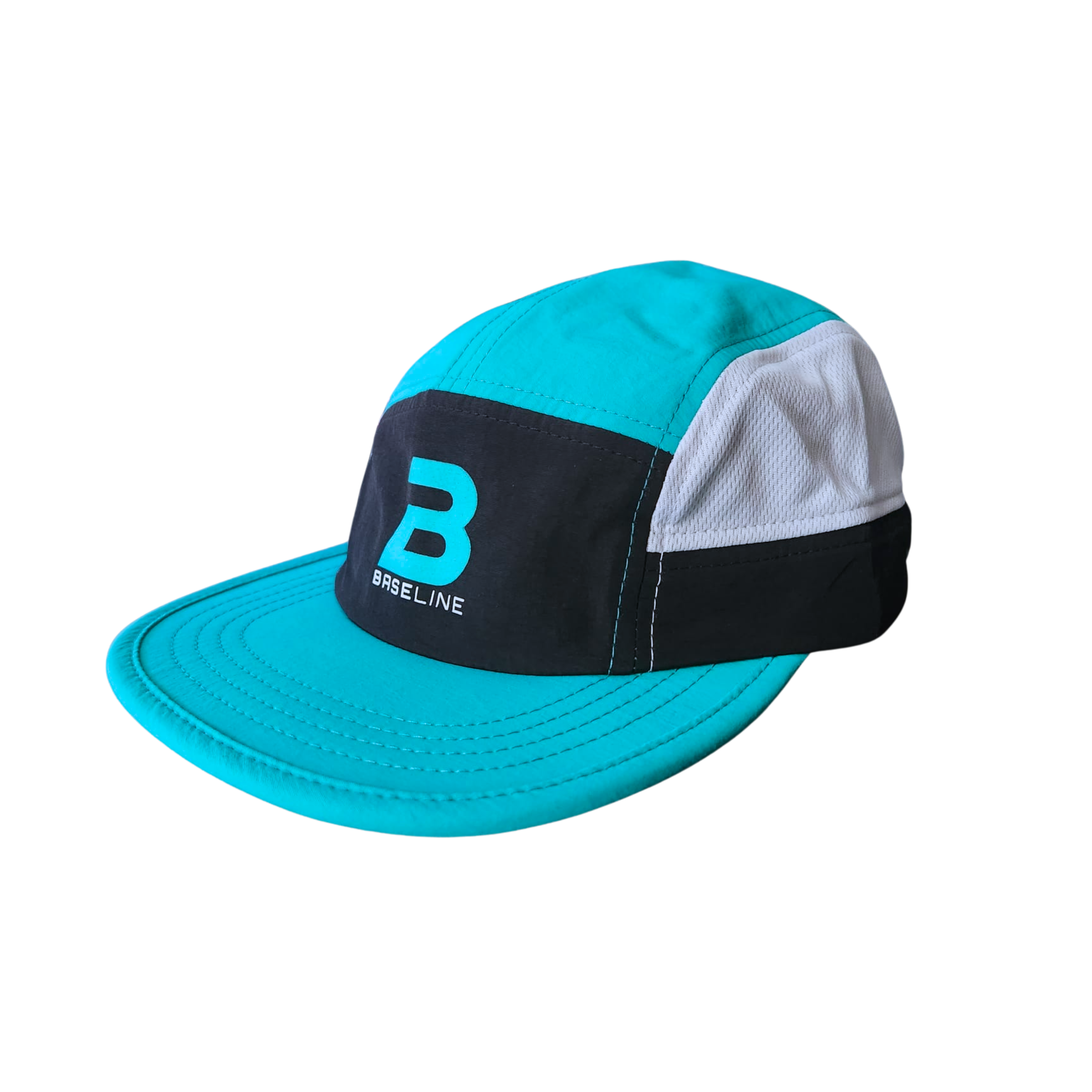 Baseline Performance 5 Panel Cap – Lightweight Moisture Wicking Sports Hat – One Size Fits All